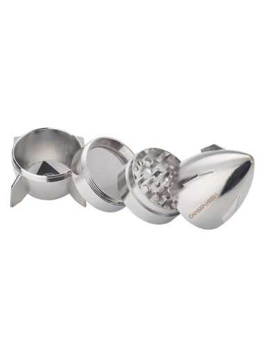 Comprar GRINDER 4 PARTES MINI SPACESHIP PLATA CHAMP-HIGH