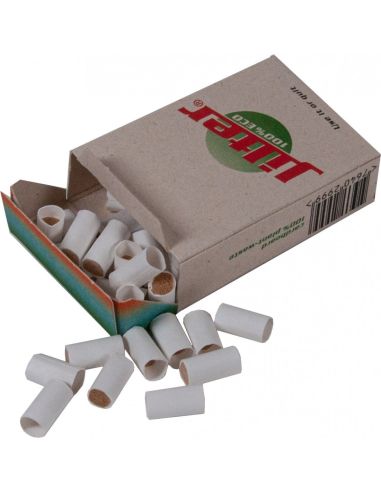 42 FILTROS JILTER algodon hueco para carton,Filtro Boquilla cigarro/tabaco  Liar