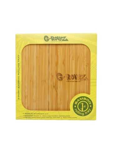Comprar BANDEJA DE LIAR DE BAMBOO 3 PARTES 26X49CM G-ROLLZ