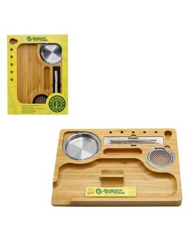 Comprar BANDEJA DE LIAR DE BAMBOO MIXER KIT 28.5X21.5CM G-ROLLZ