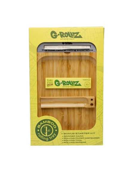 Comprar BANDEJA DE LIAR DE BAMBOO 28X17CM G-ROLLZ