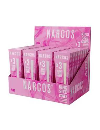 Comprar 3 CONOS ROSAS KING SIZE NARCOS