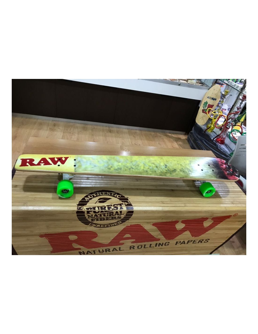 Tabla Skate Long Raw Joint. Long Board Raw exclusivo de la marca