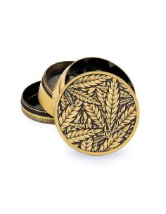 Comprar GRINDER GOLD LEAVES 4P 50MM FIRE-FLOW