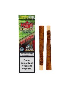Comprar BLUNT JUYCY HEMP WRAPS TERPENOS RED STORM JUICY JAY'S