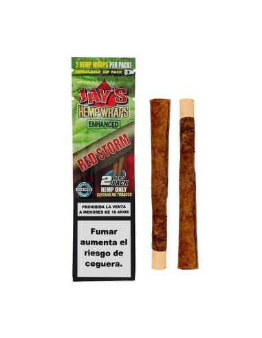 Comprar BLUNT JUYCY HEMP WRAPS TERPENOS RED STORM JUICY JAY'S