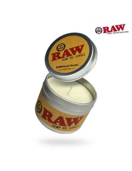 Comprar VELA DE CAÑAMO RAW AROMATERAPIA Y ANTI OLOR RAW PAPERS