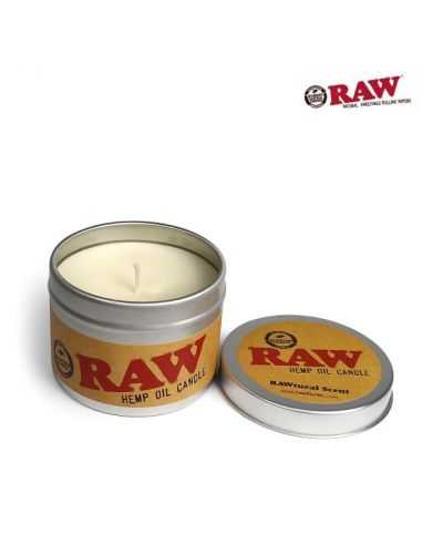 Comprar VELA DE CAÑAMO RAW AROMATERAPIA Y ANTI OLOR RAW PAPERS