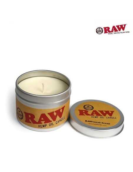 Comprar VELA DE CAÑAMO RAW AROMATERAPIA Y ANTI OLOR RAW PAPERS