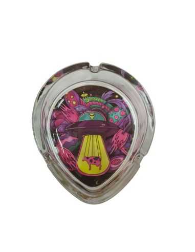 Comprar CENICERO CRISTAL ALIEN FLUORESCENTE