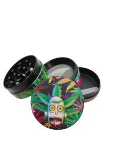 Comprar GRINDER METALICO RICK Y MORTY 40 MM 4 PARTES