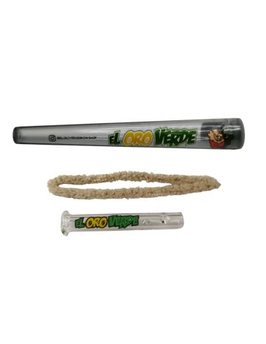 Comprar BOQUILLA DE CRISTAL EL ORO VERDE LOGO FILTER ARTGLASS