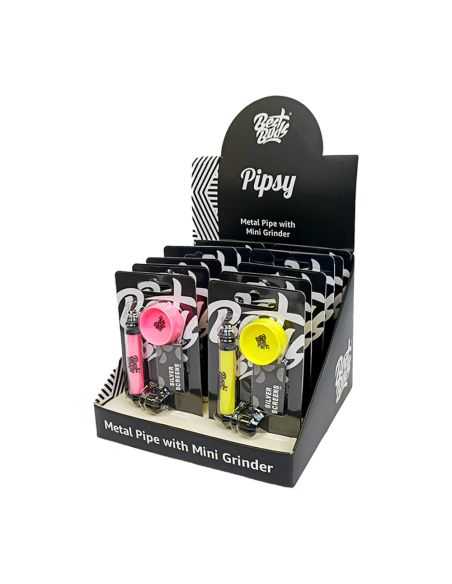 Comprar PIPA METÁLICA + MINI GRINDER BEST BUDS BEST BUDS