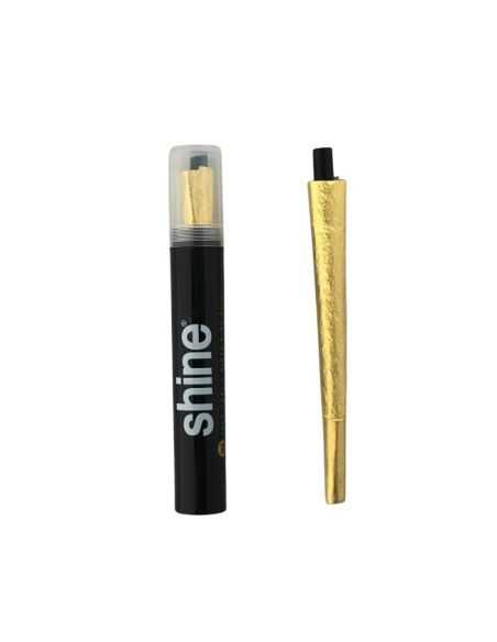 Comprar SHINE 24K GOLD CONE KING SIZE SHINE PAPERS