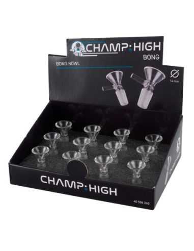 Comprar BOQUILLA CRISTAL BONG 14 MM CHAMP-HIGH