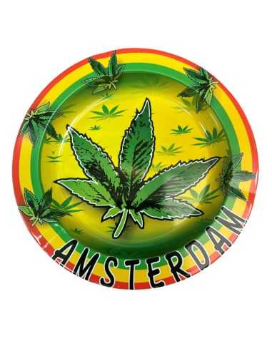 Comprar CENICERO METAL REGGAE AMSTERDAM