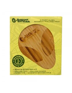 Comprar BANDEJA BAMBOO ALIEN 2 PARTES G-ROLLZ