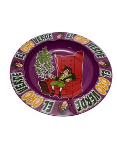 Comprar CENICERO METAL O.V LILA EL ORO VERDE