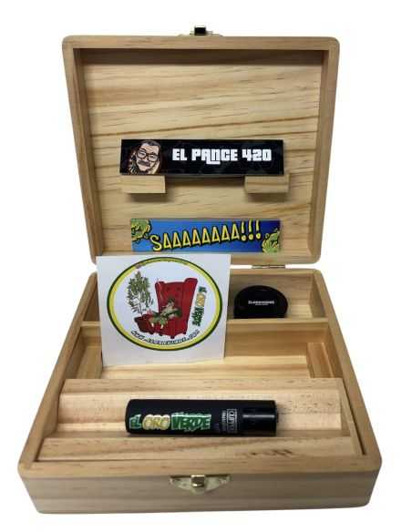 Comprar CAJA FUMADOR WEED MASTER 17X15CM