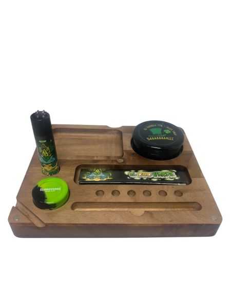 Comprar BANDEJA MADERA DE ACACIA 2 PATES 19X16CM