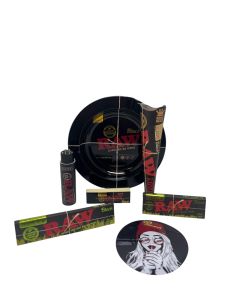 PACK CENICERO RAW BLACK el Oro Verde