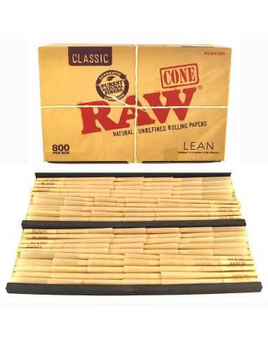 RAW CONE LEAN CAJA 800UDS
