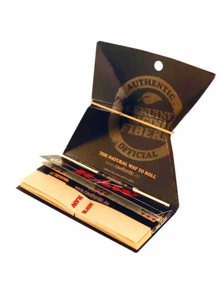 RAW BLACK ARTESANO KING SIZE + TIPS