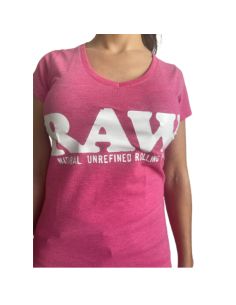 Comprar CAMISETA RAW FUCSIA CHICA RAW PAPERS