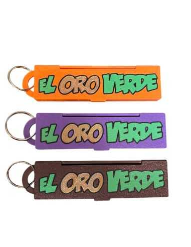 LLAVERO FUNDA DE LIBRILLO EL ORO VERDE