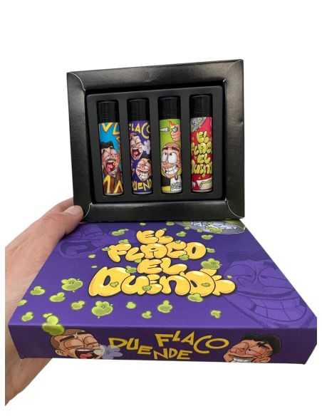 PACK CLIPPERS EL DUENDE TIN X EL FLACO