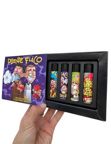 PACK CLIPPERS EL DUENDE TIN X EL FLACO