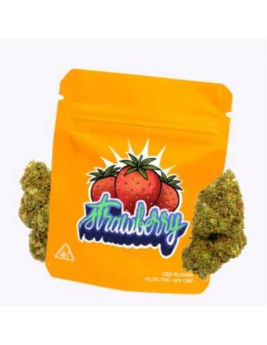 STRAWBERRY FLORES CAÑAMO CBD GORILLA GRILLZ 5G
