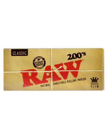 Comprar RAW 200 KING SIZE CLASSIC RAW PAPERS