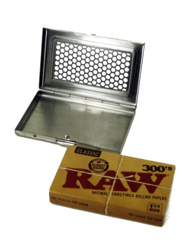 Comprar CAJA METALICA RAW GRINDER 300's RAW PAPERS