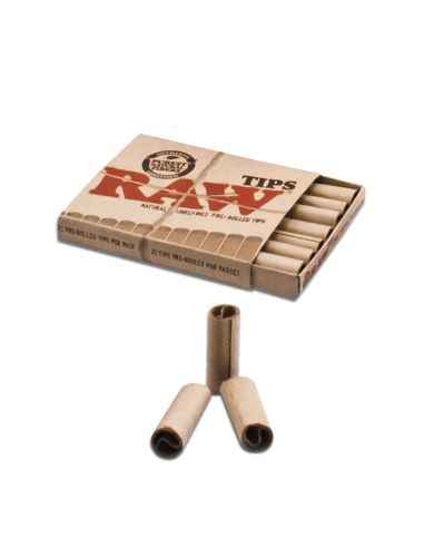 Comprar RAW TIPS PREROLLED 21UNDS RAW PAPERS