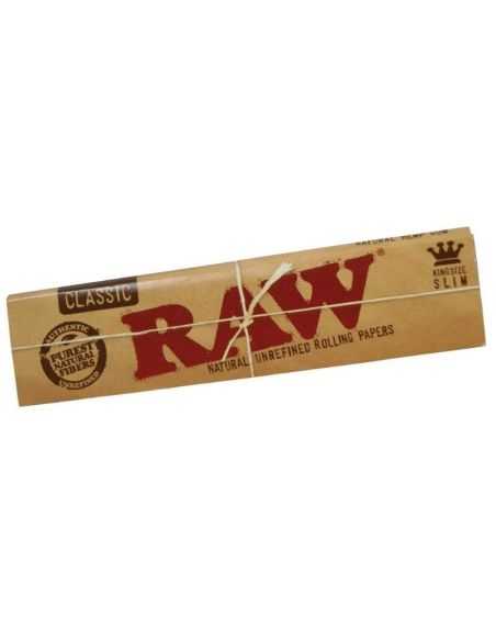 Comprar PAPEL RAW KING SIZE CLASSIC SLIM RAW PAPERS