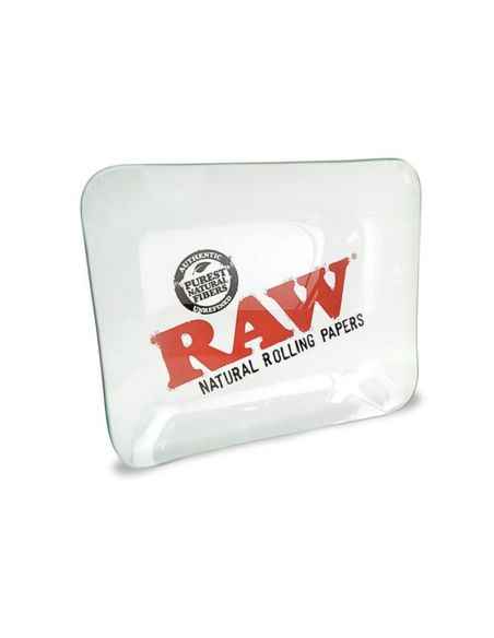 Comprar RAW GLASS ROLLING TRAY RAW PAPERS