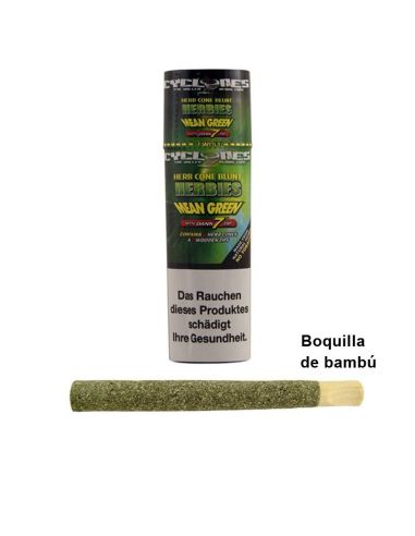 Comprar CYCLONES HERBIES MEAN GREEN 2 UDS CYCLONES BLUNT