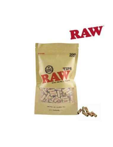 200 TIPS PRE-ENROLLADOS RAW RAW PAPERS