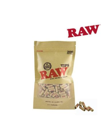 Comprar 200 TIPS PRE-ENROLLADOS RAW RAW PAPERS