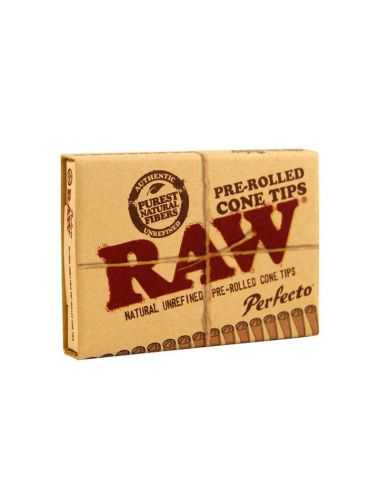 Comprar BOQUILLAS CONOS PRE-ROLLED RAW PERFECTO RAW PAPERS