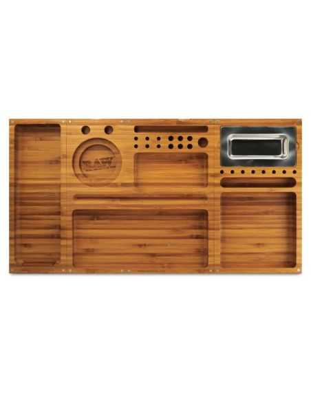 Comprar BANDEJA BAMBU RAW TRIPLE FLIP RAW PAPERS