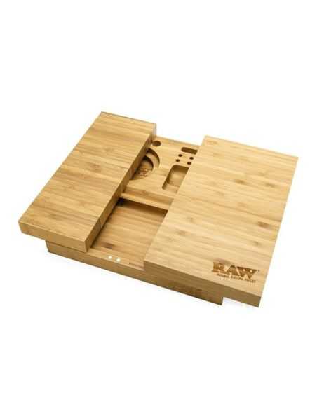 Comprar BANDEJA BAMBU RAW TRIPLE FLIP RAW PAPERS