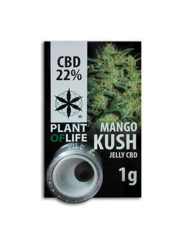 Comprar CBD SOLIDO JELLY MANGO KUSH 22% PLANT OF LIFE