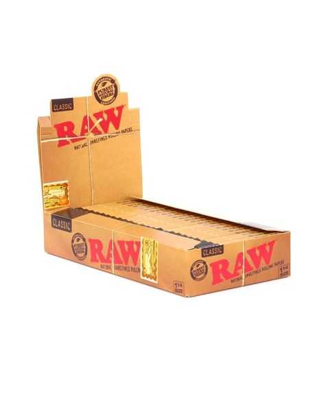 Comprar CAJA RAW 1/14 24 LIBRILLOS 50 HOJAS RAW PAPERS
