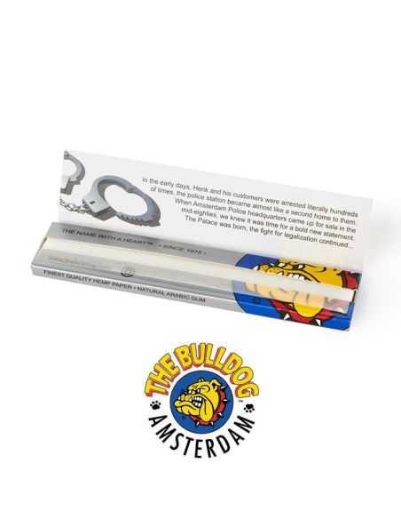 Comprar THE BULLDOG SILVER SLIM KING SIZE THE BULLDOG