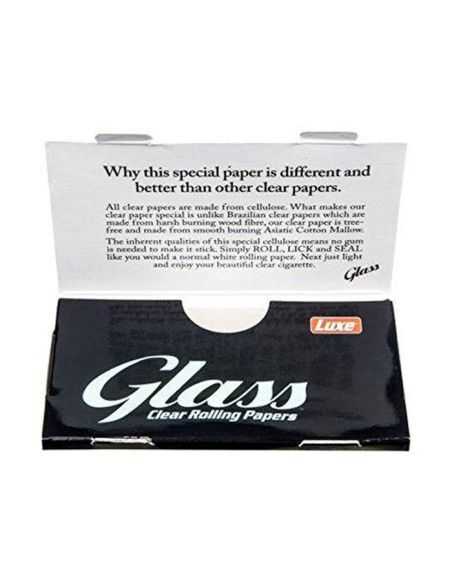Comprar PAPEL TRANSPARENTE GLASS 1 1/4 GLASS PAPERS