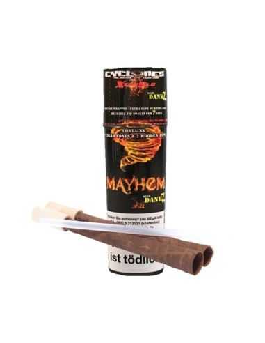 Comprar CYCLONES HEMP CONES XTRASLO MAYHEM 2 UDS CYCLONES BLUNT