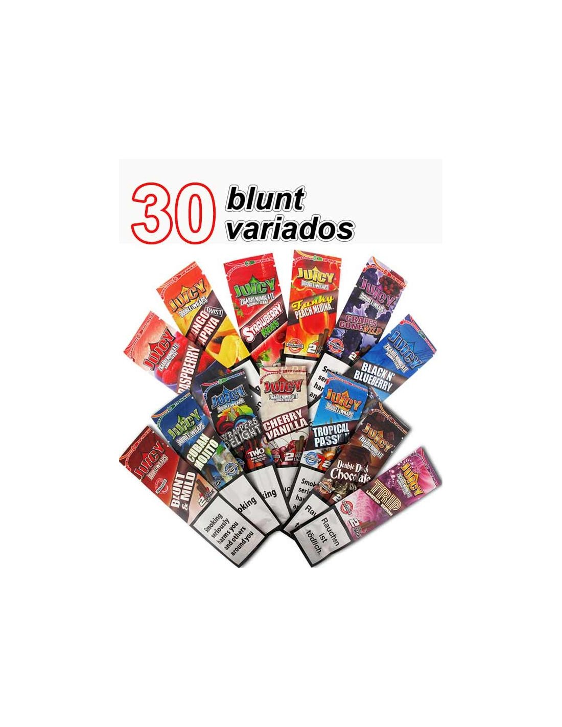 Pack 30 blunt Juicy Jay's variados Pack fumador blunts por 10€