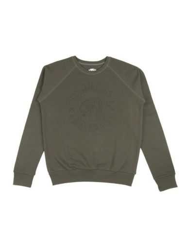 Comprar SUDADERA TB CREWNECK EMNOSSED ARMY GREEN THE BULLDOG